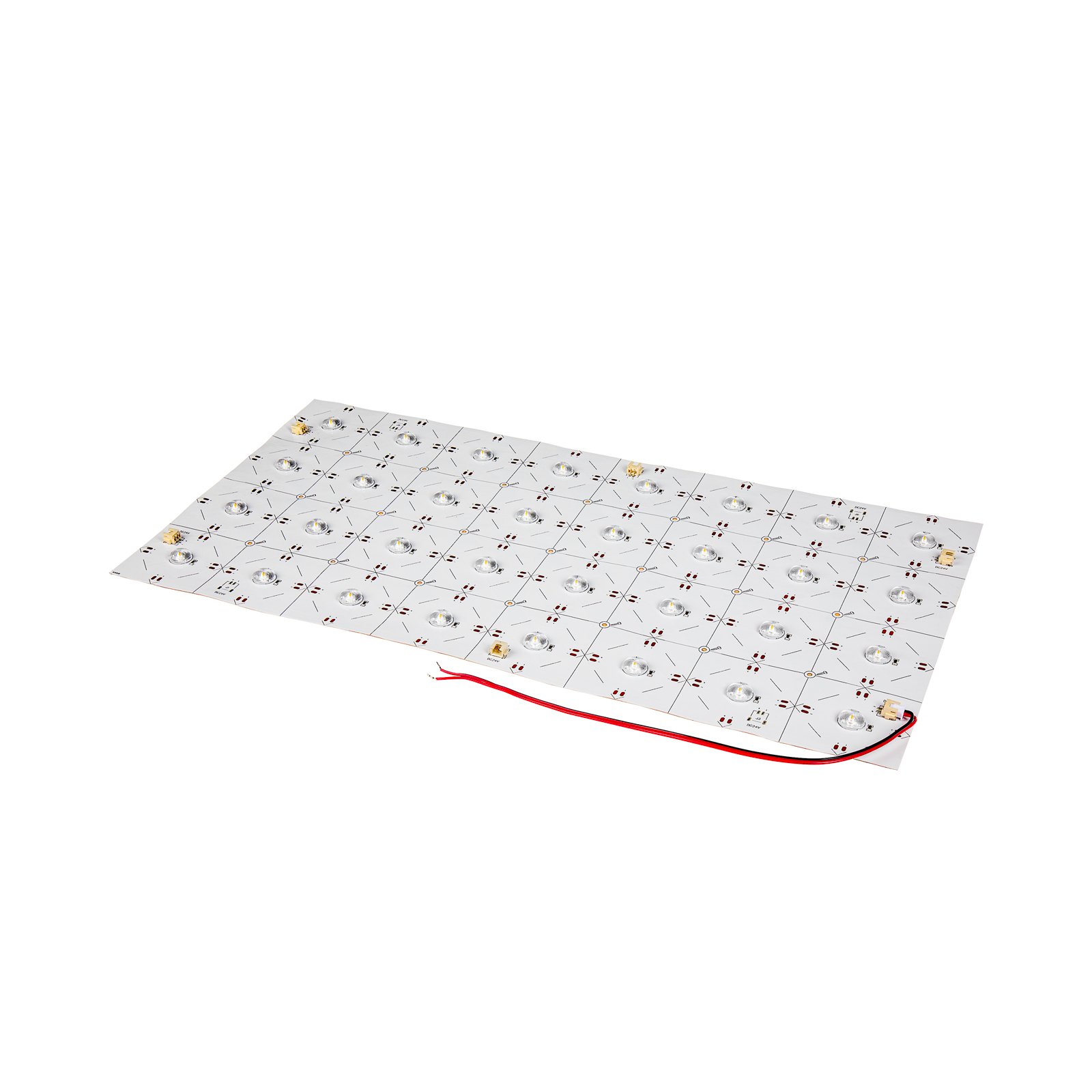 24V LED Light Sheet - 18.9” x 9.5” - 180° Optics - IP20 - XH Pin Connection - 60mm Segments - 5000K / 4000K / 3000K